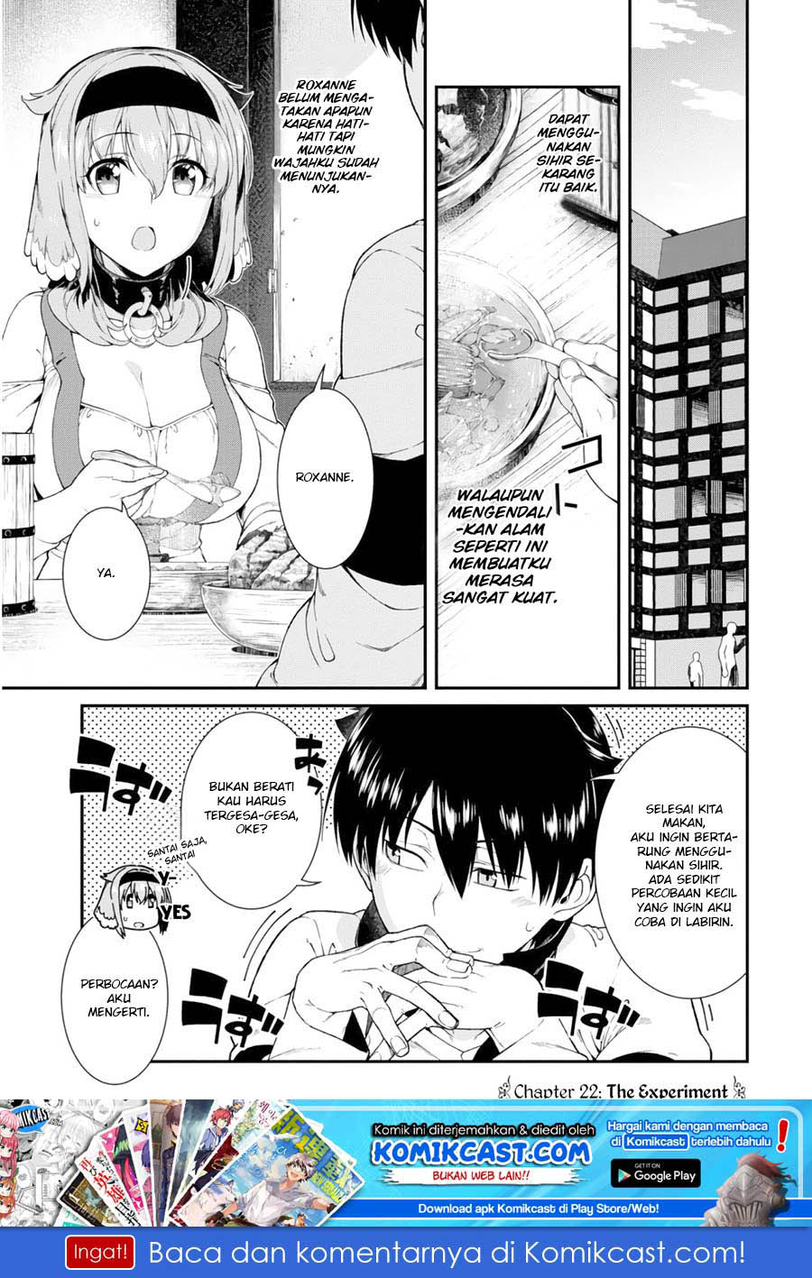 Isekai Meikyuu de Harem wo Chapter 22 Bahasa Indonesia